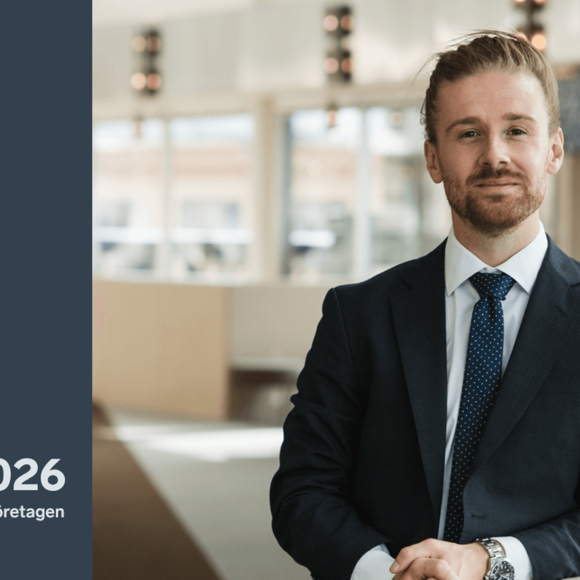 Riksdagsledamot Jesper Skalberg Karlsson (M)