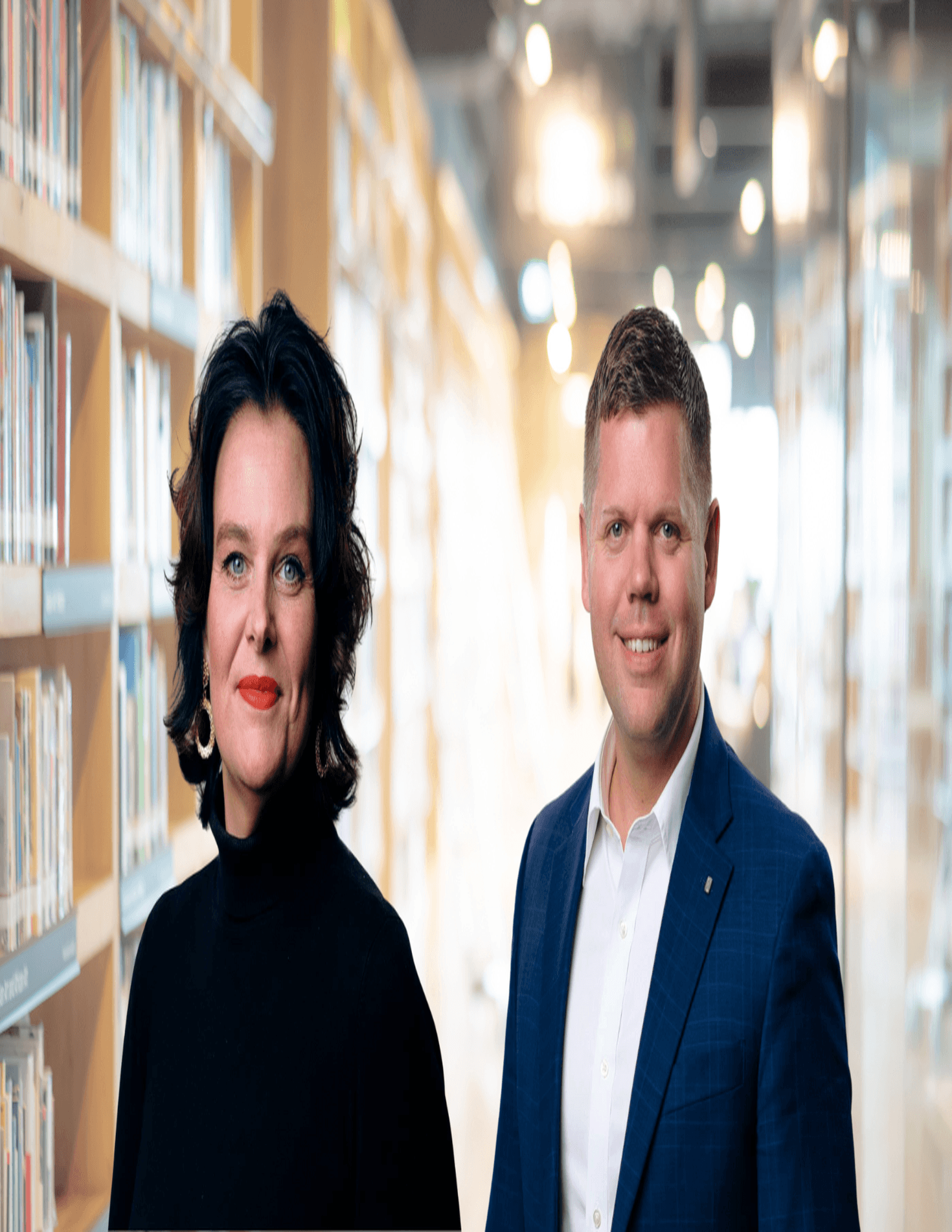 Ulrica Bennesved och Johan Olsson