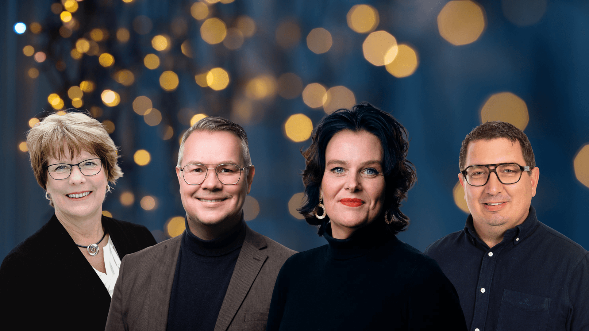 Marie Prick, Johnny Rönnfjord, Ulrica Bennesved och Jimmi Olsson