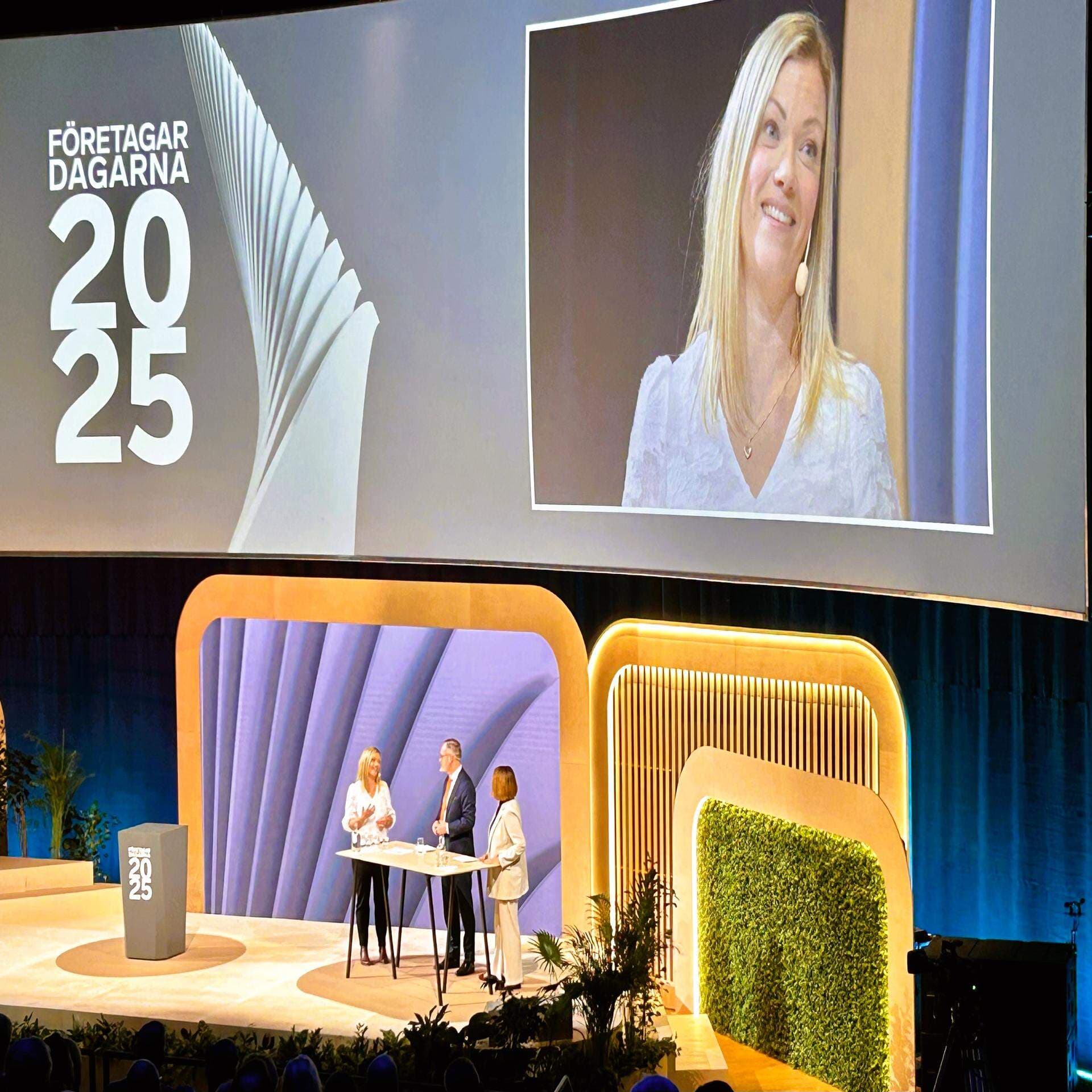 Scensamtal om regelkrångel under Företagardagarna 2025