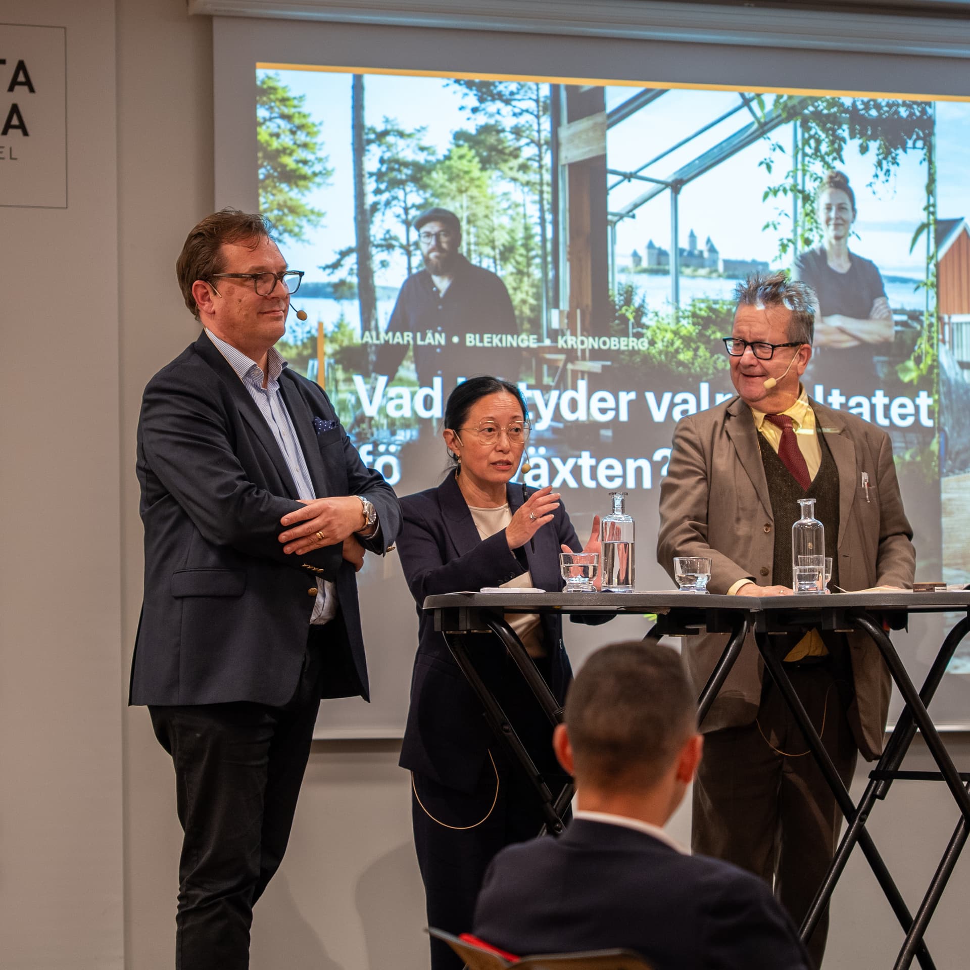 Martin Tunström, Tove Lifvendahl och Stig-Björn Ljunggren