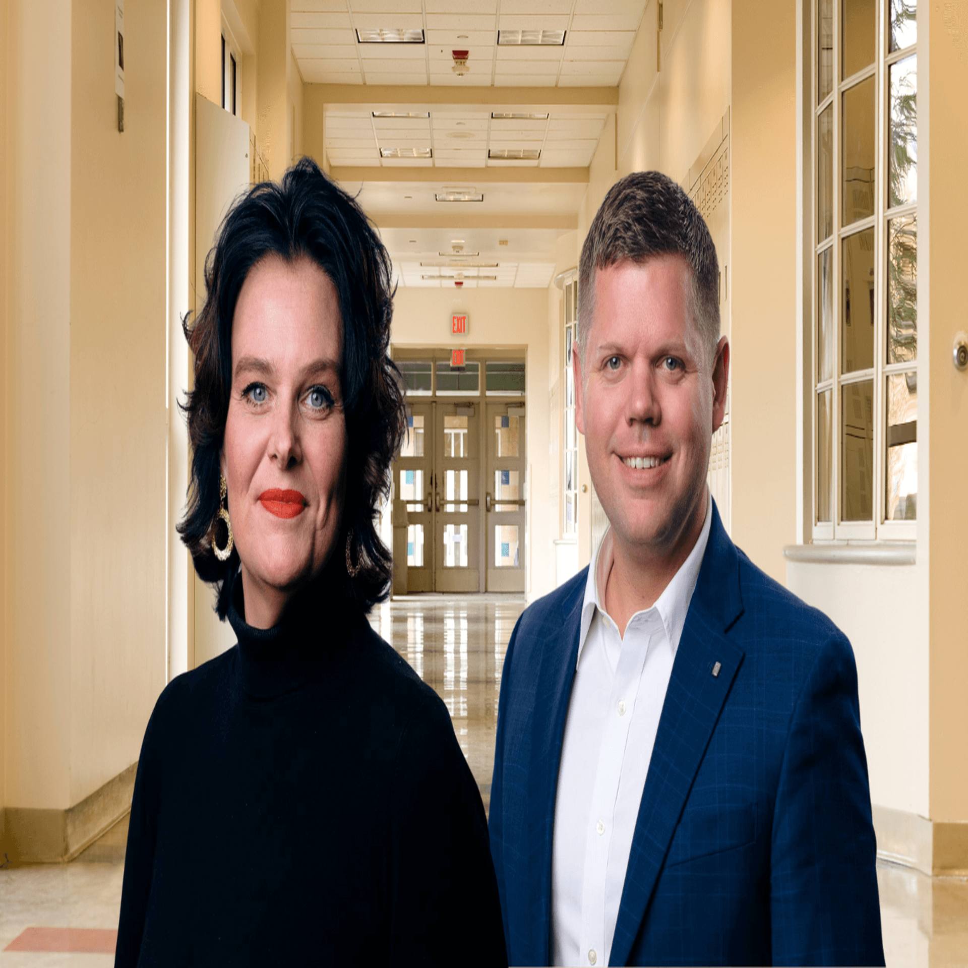 Ulrica Bennesved och Johan Olsson