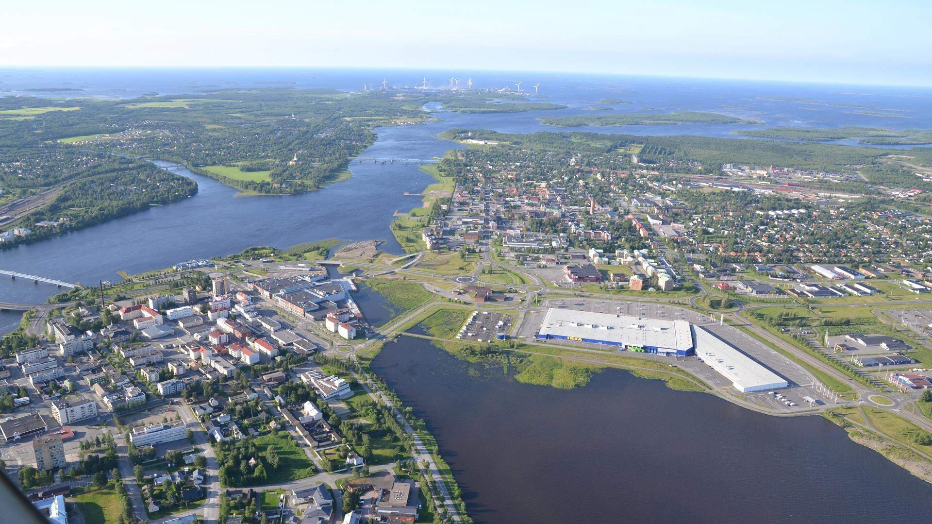 Haparanda flygbild