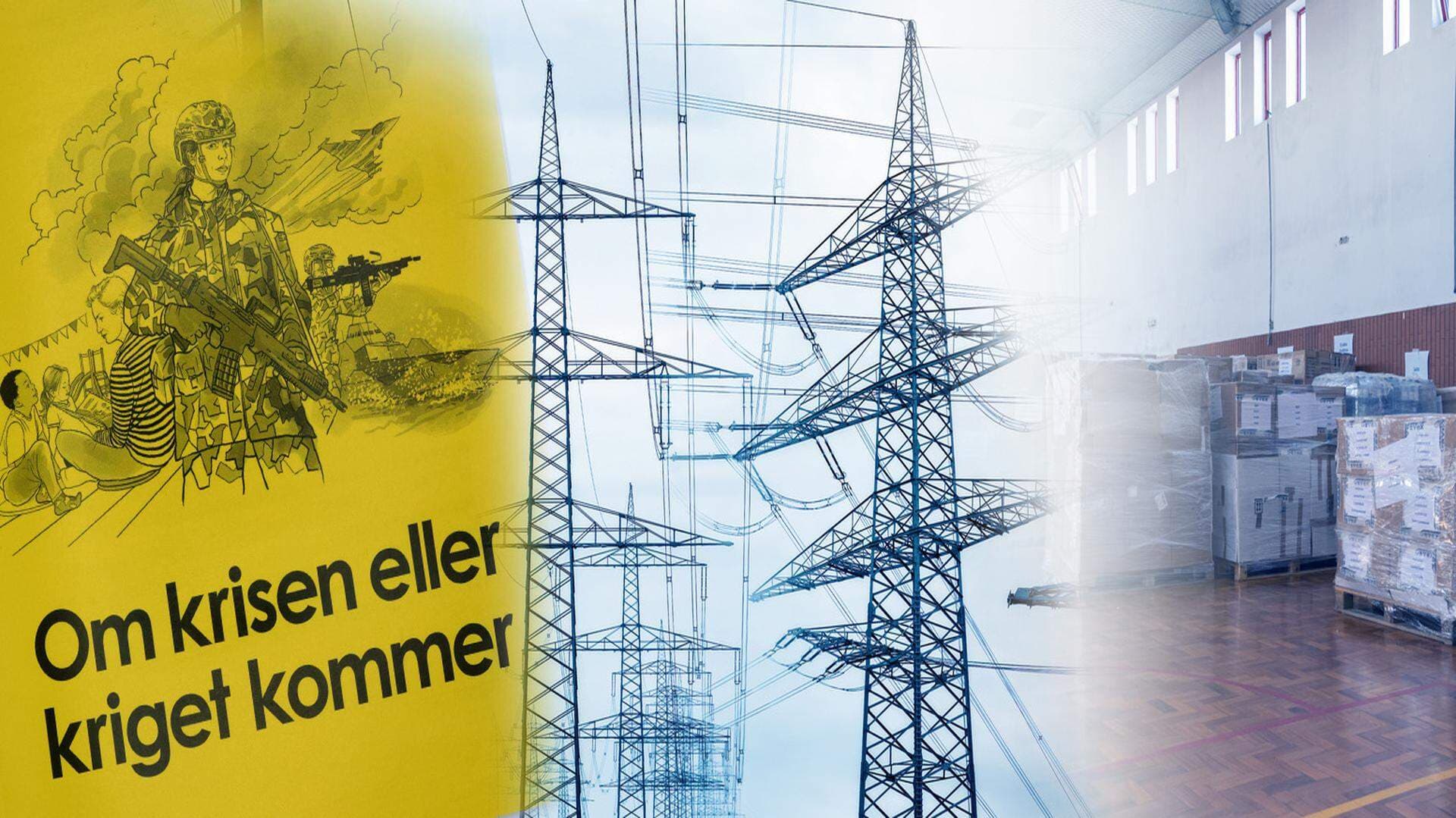 Bildkollage beredskap