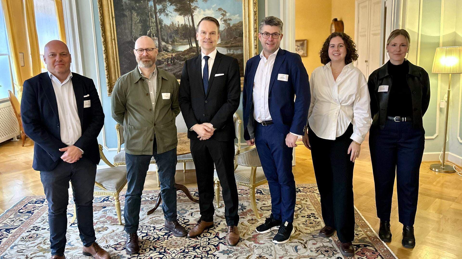 Johan Sjöberg, Anton Karlsson, Peter Danielsson, Johan Dalén, Frida Pamliden och Isabelle Grebäck