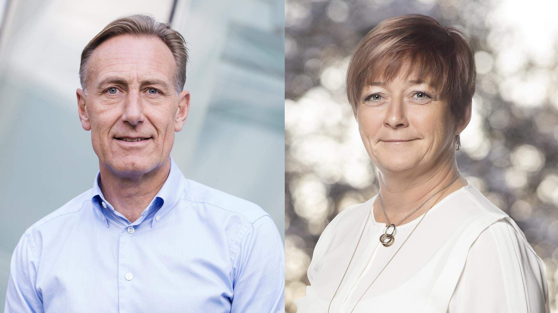 Jan-Olof Jacke och Carina Centrén