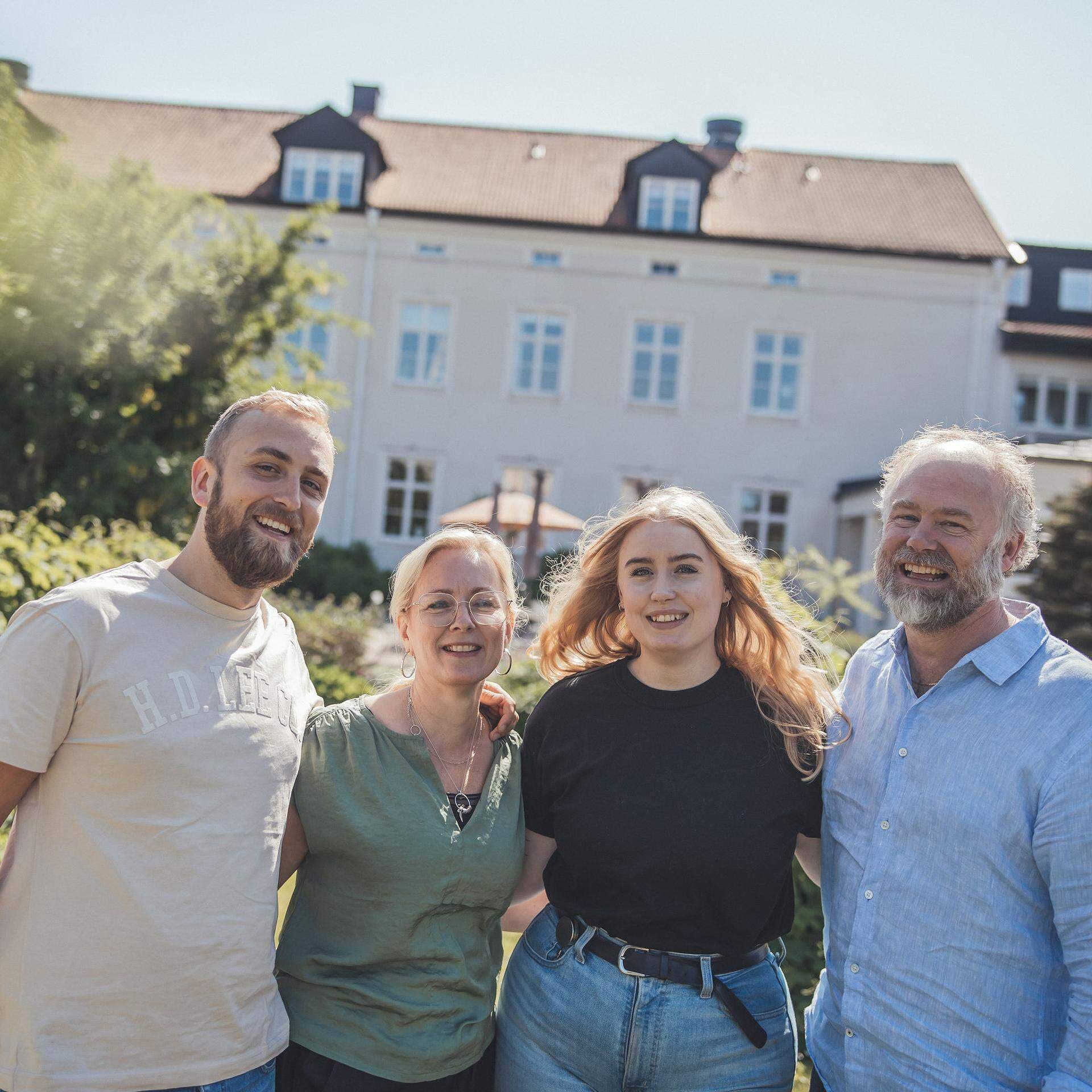 Tobias, Jenny, Johanna och Magnus Danielsson