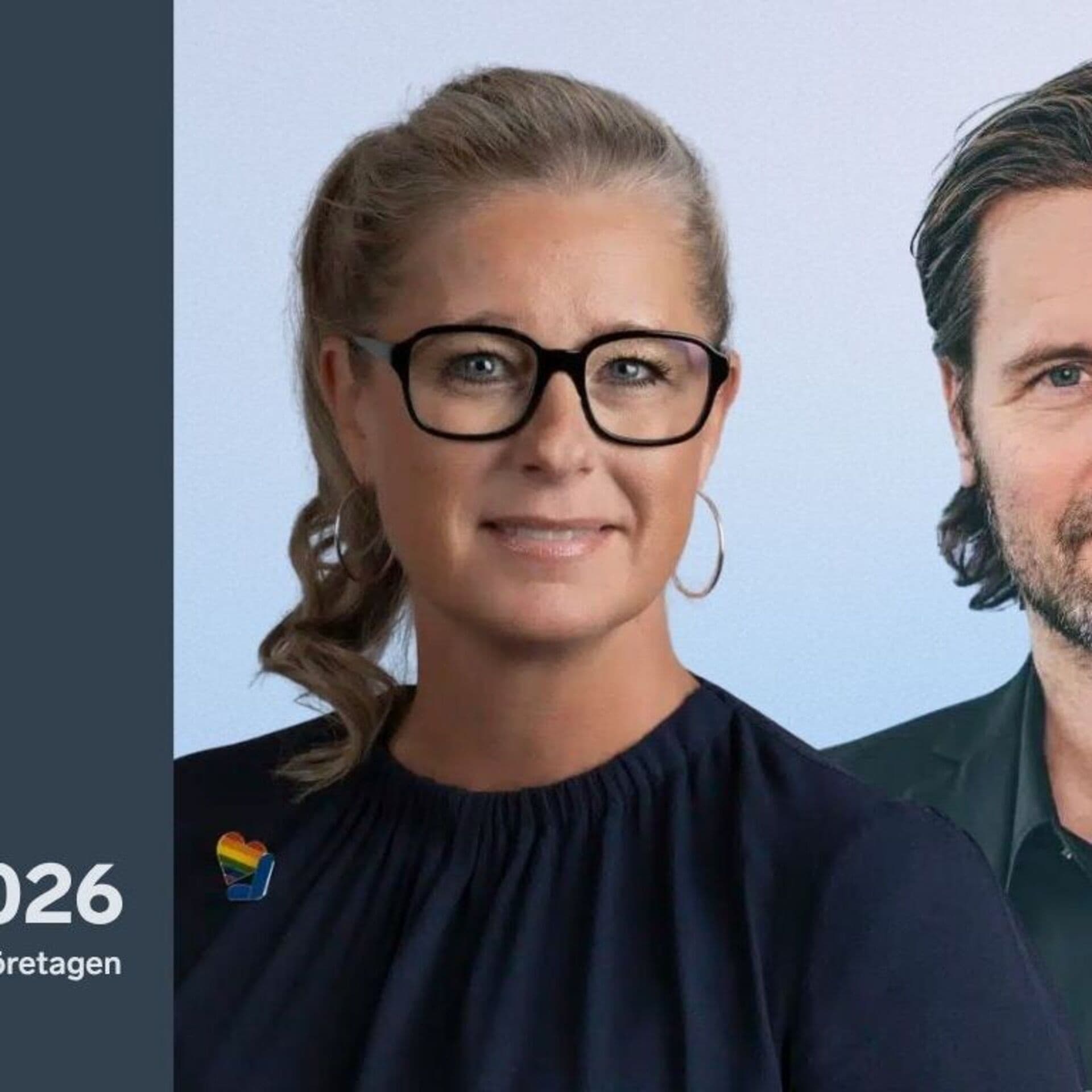 Martin Melin och Camilla Cederlöf