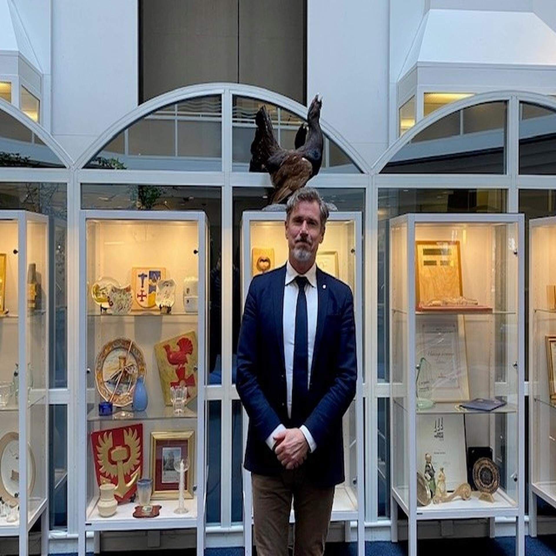 Sven Gustafsson, kommunstyrelsens ordförande i Haninge