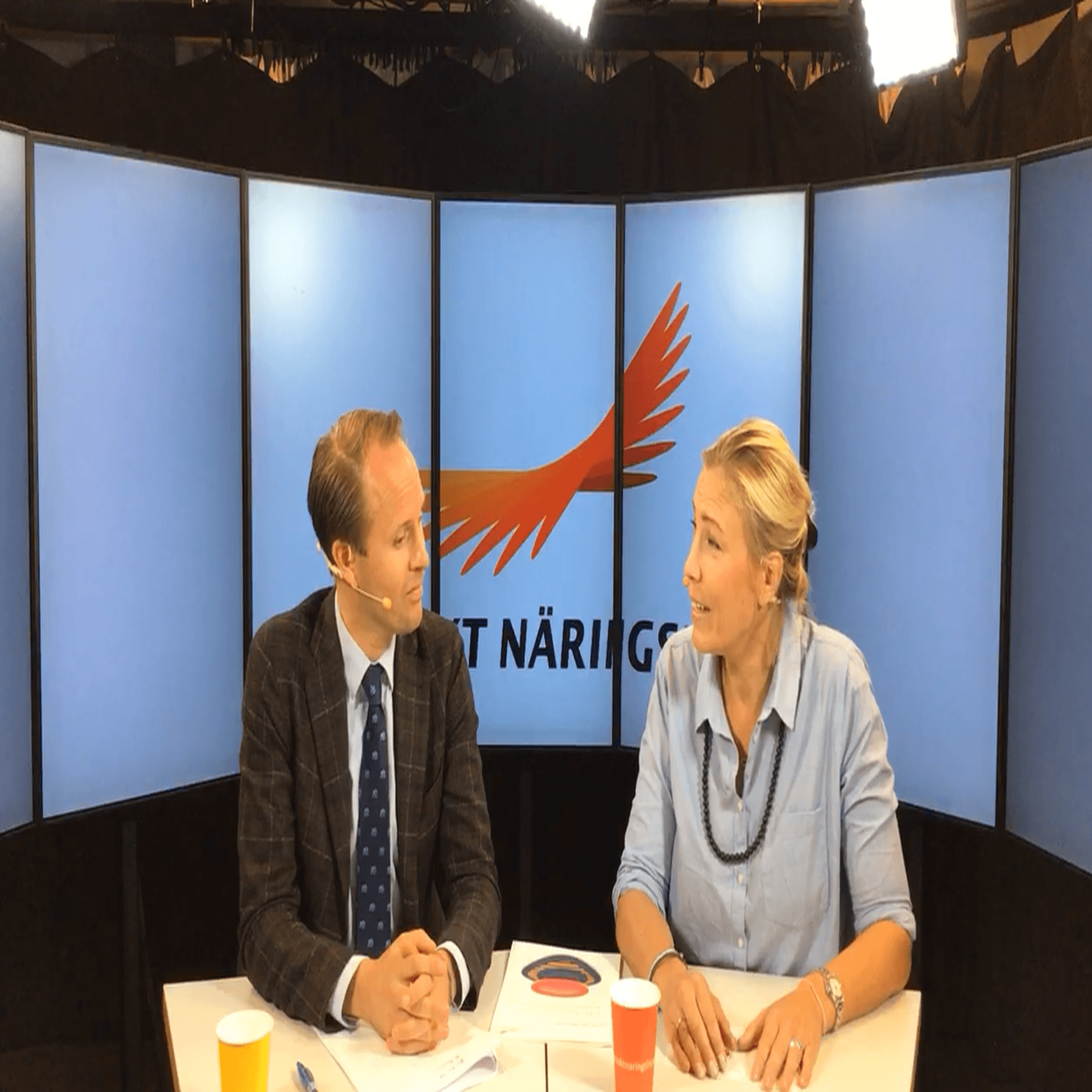 Edward Hamilton och Annika Bröms samtalar om effekterna av förändringarna av Arbetsförmedlingen och hur det påverkar företagen.