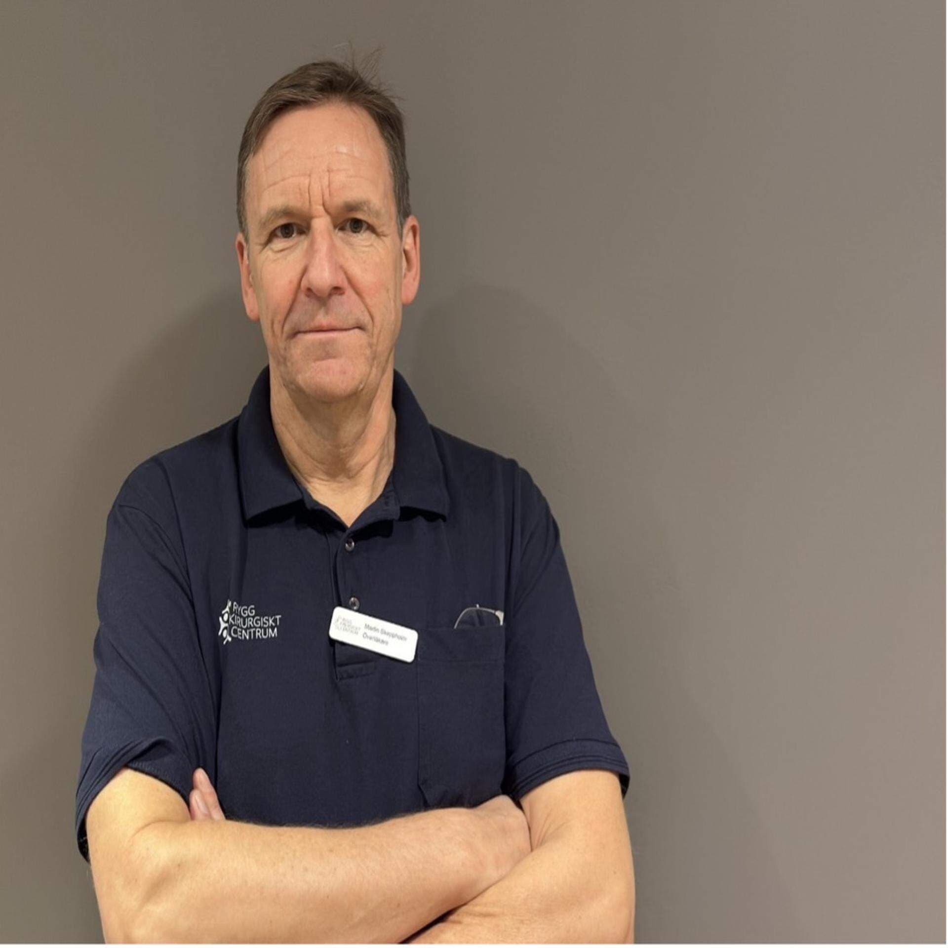 Martin Skeppholm, VD Ryggkirurgiskt Centrum