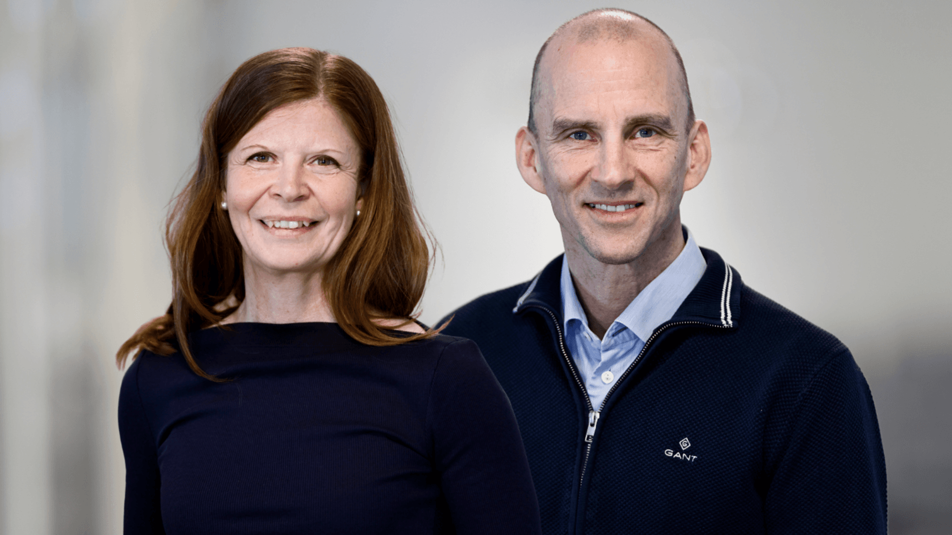 Alexandra Patriksson, Science Relations Manager och Jesper Hedberg, vd på Testa Center.