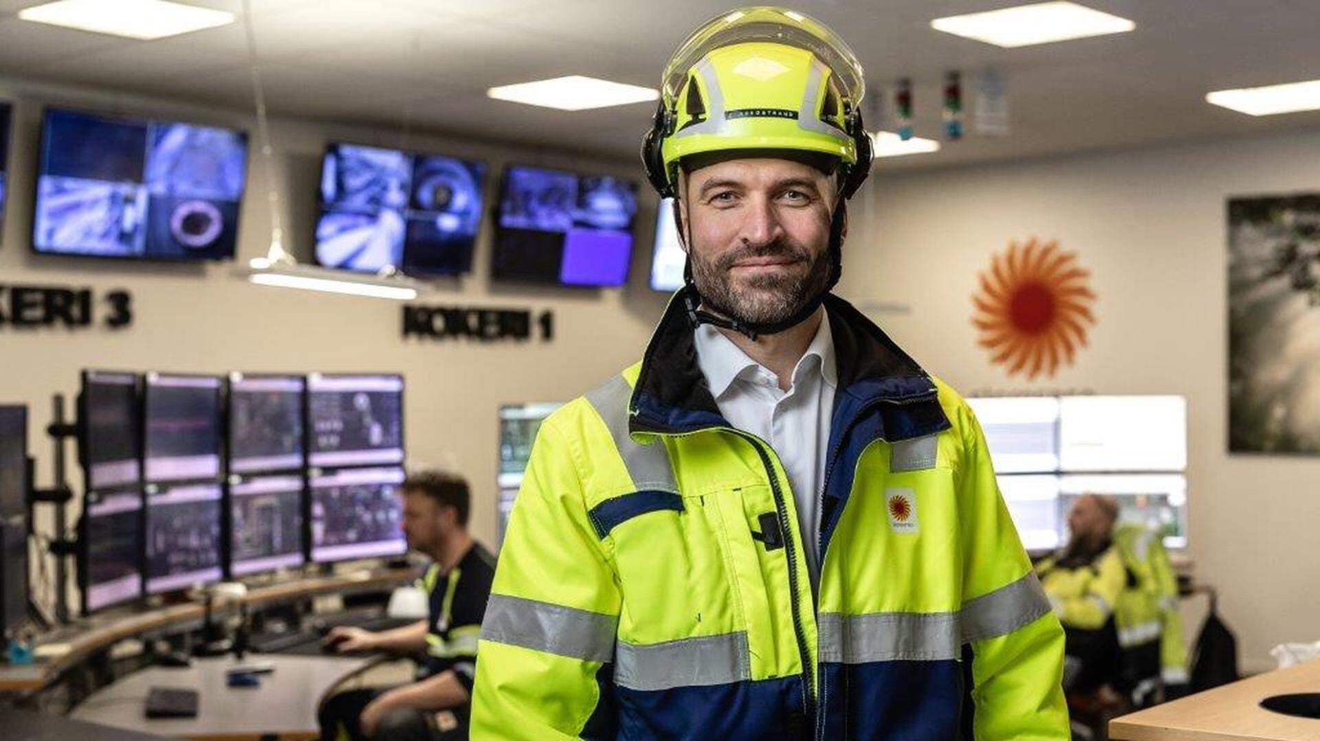 Christer Nordstrand, brukschef på Stora Enso i Skutskär