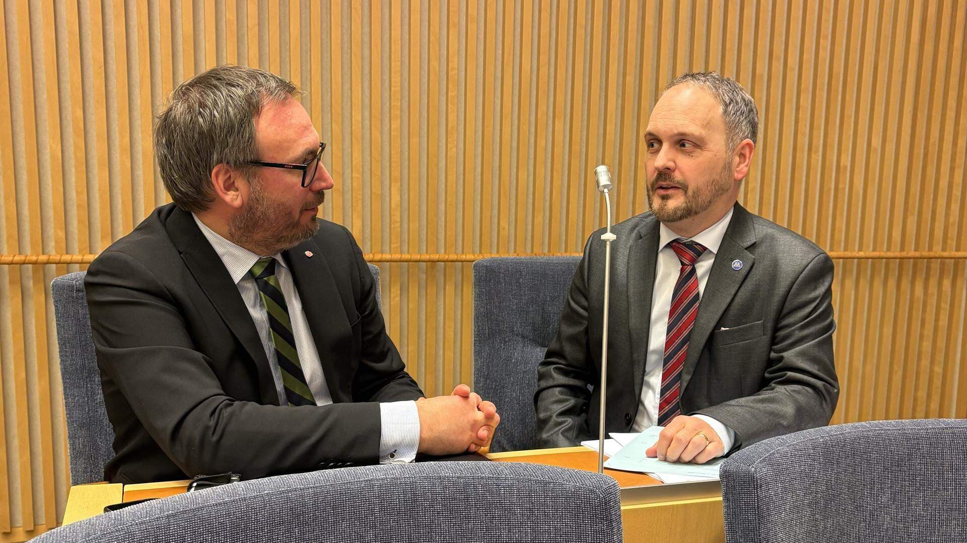 Peder Björk och Jörgen Berglund