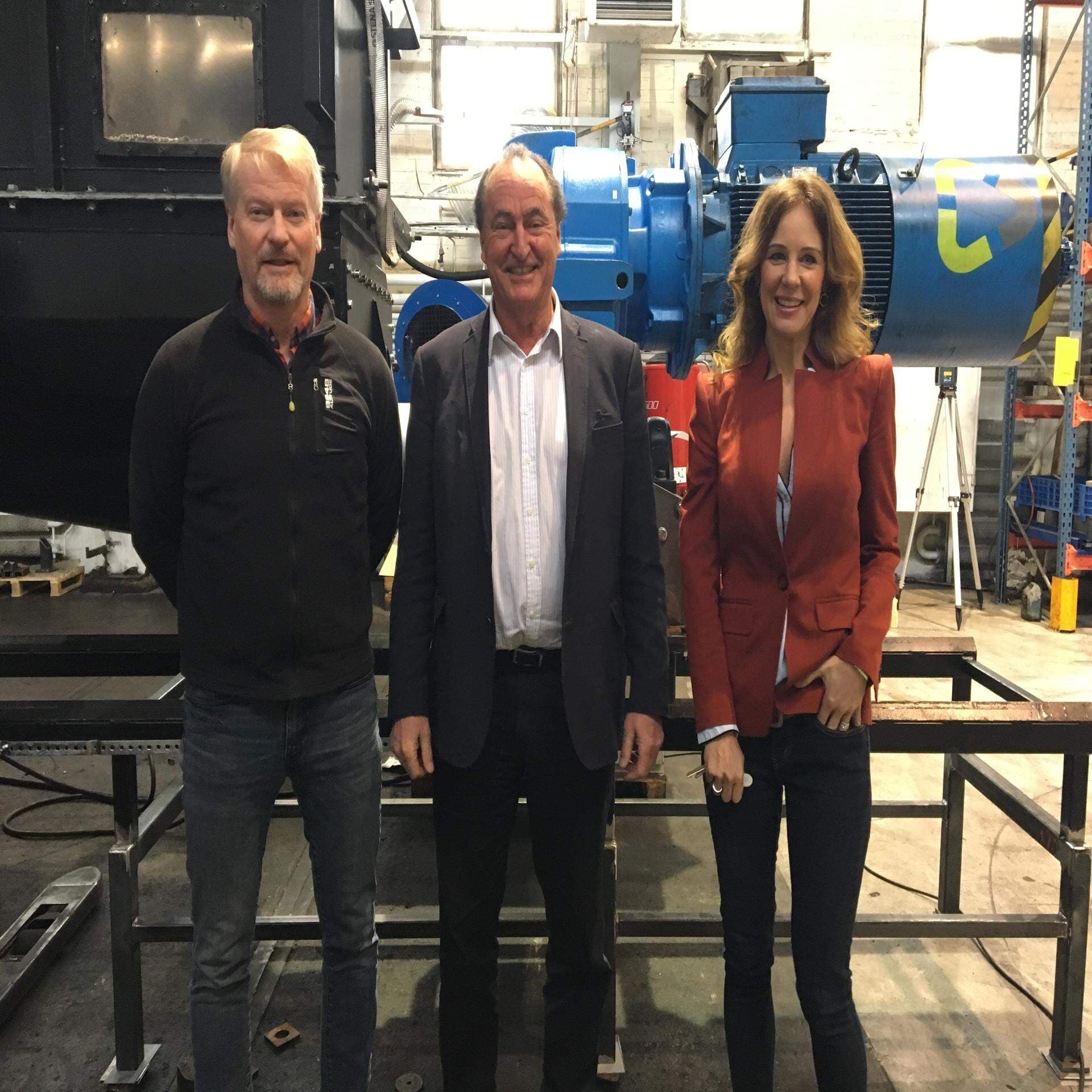 Anders Olsson med kollegor.