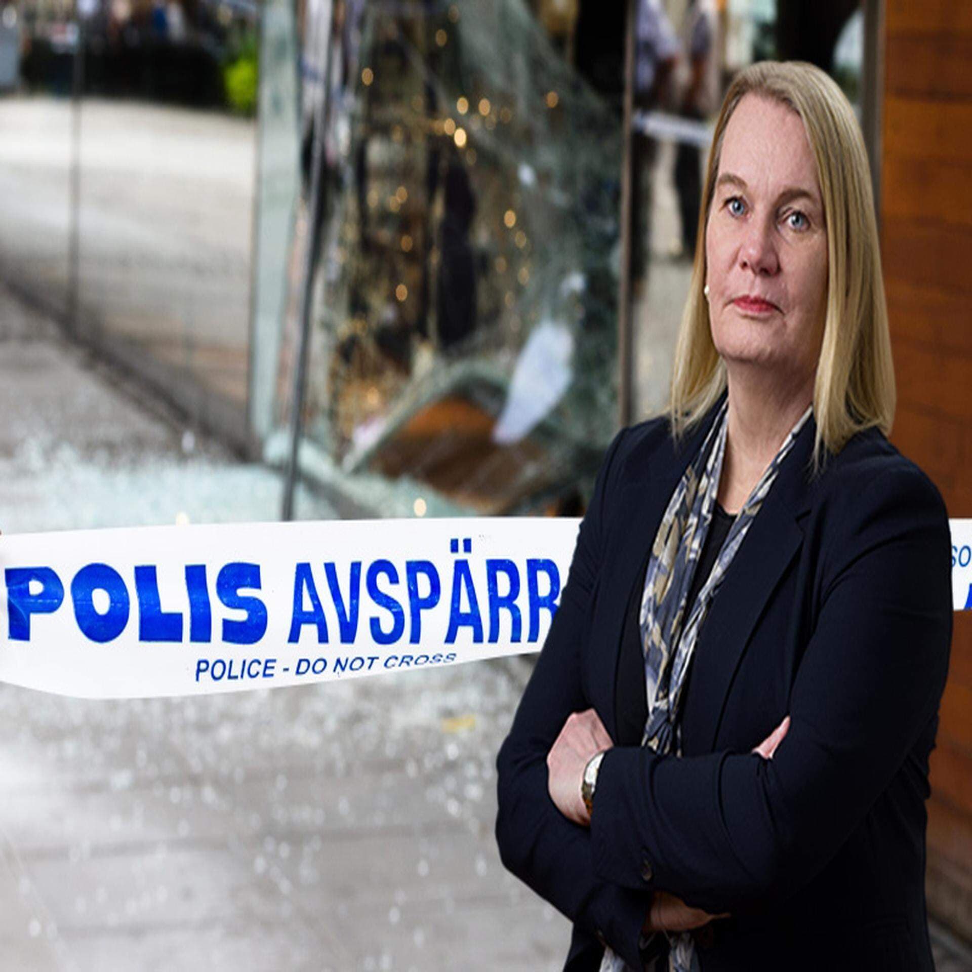 Bildcollage: Kristin Lahed och brottsplats