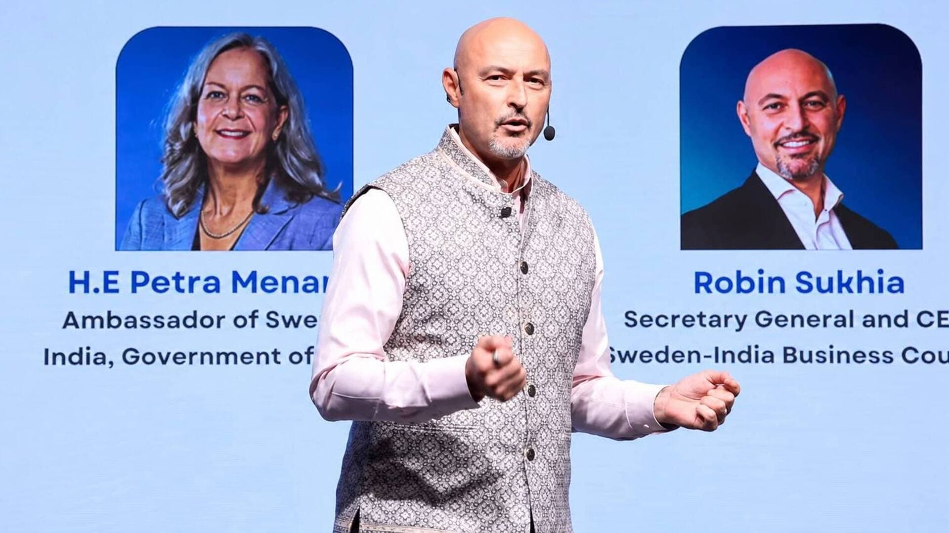 Robin Sukhia, secretary general and SEO, Sweden-India Business Counsil.