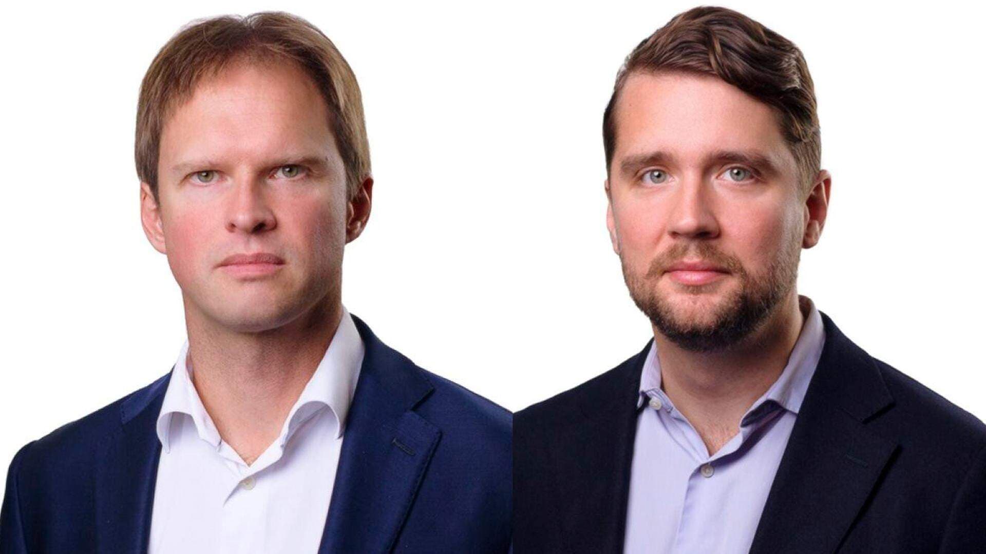 Robert Tenselius, ekonom, och Petter Danielsson, ekonom.
