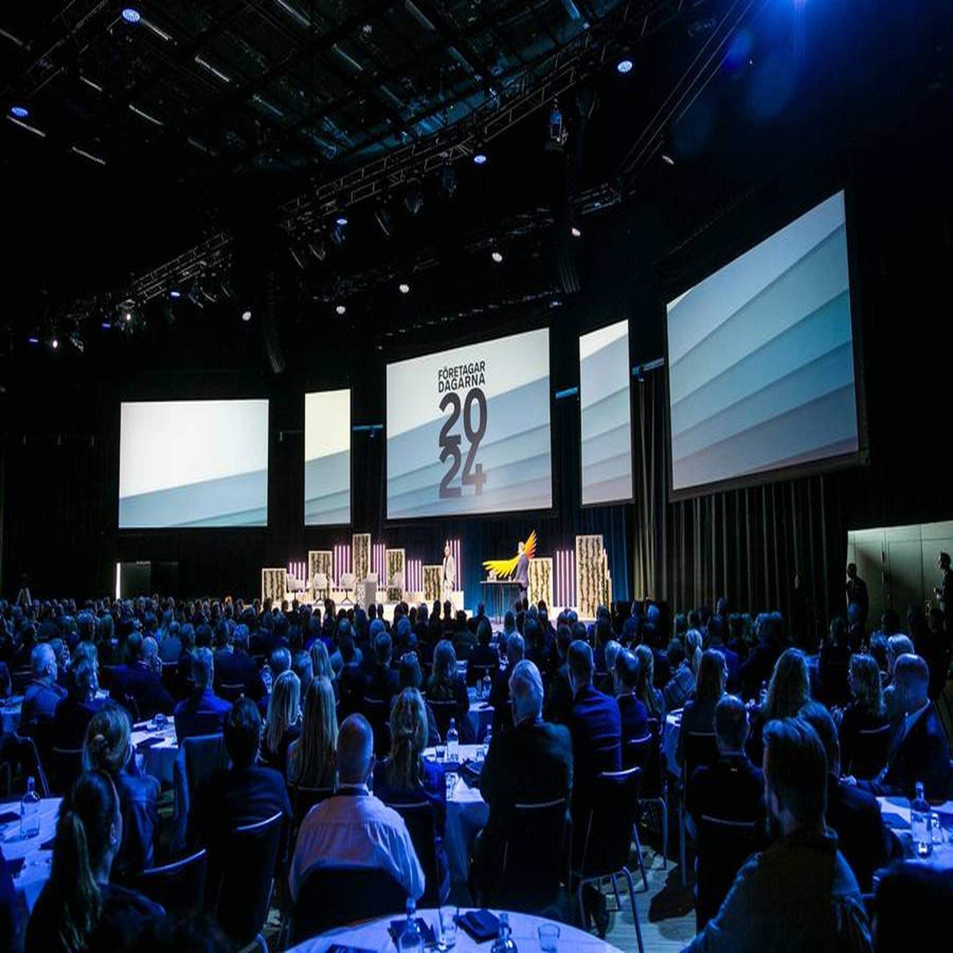 Företagardagarna arrangeras av Svenskt Näringsliv. Under livesändningen intervjuas företagare och politiker.