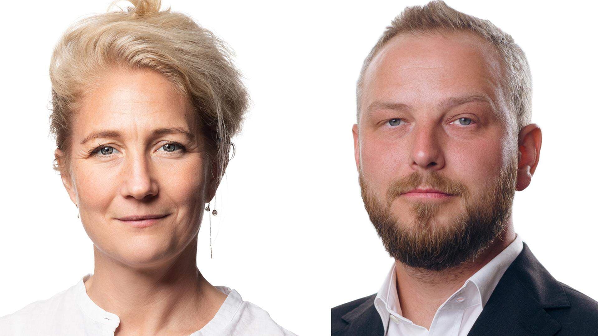 Experterna Sofia Bildstein-Hagberg och Elias Skog.