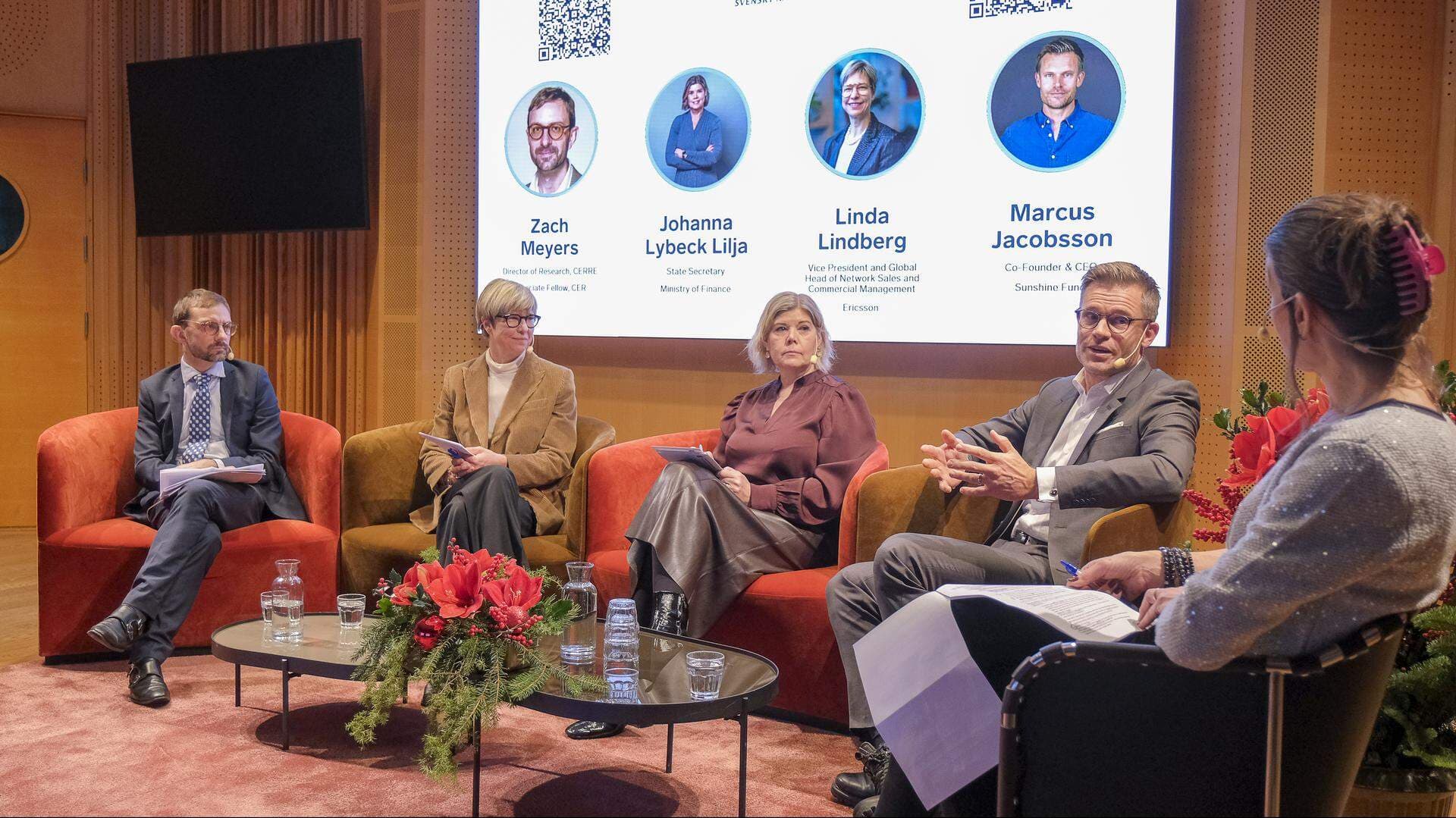 På ett seminarium vid Svenskt Näringsliv varnade forskare, företag och politiker för att felriktad industripolitik.
