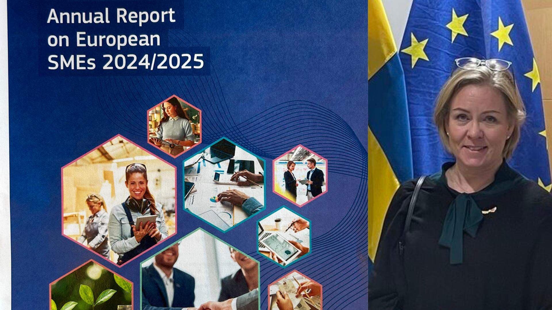 Under perioden 2013 till 2024 var ökningen av antalet SME i absoluta tal i Sverige på sju procent, vilket placerar Sverige på den nedre halvan av EU-länder, visar färska siffror. Nu kräver konkreta åtgärder för att vända utvecklingen, skriver Anna Hedensjö Johansson, Ansvarig för SME-frågor.