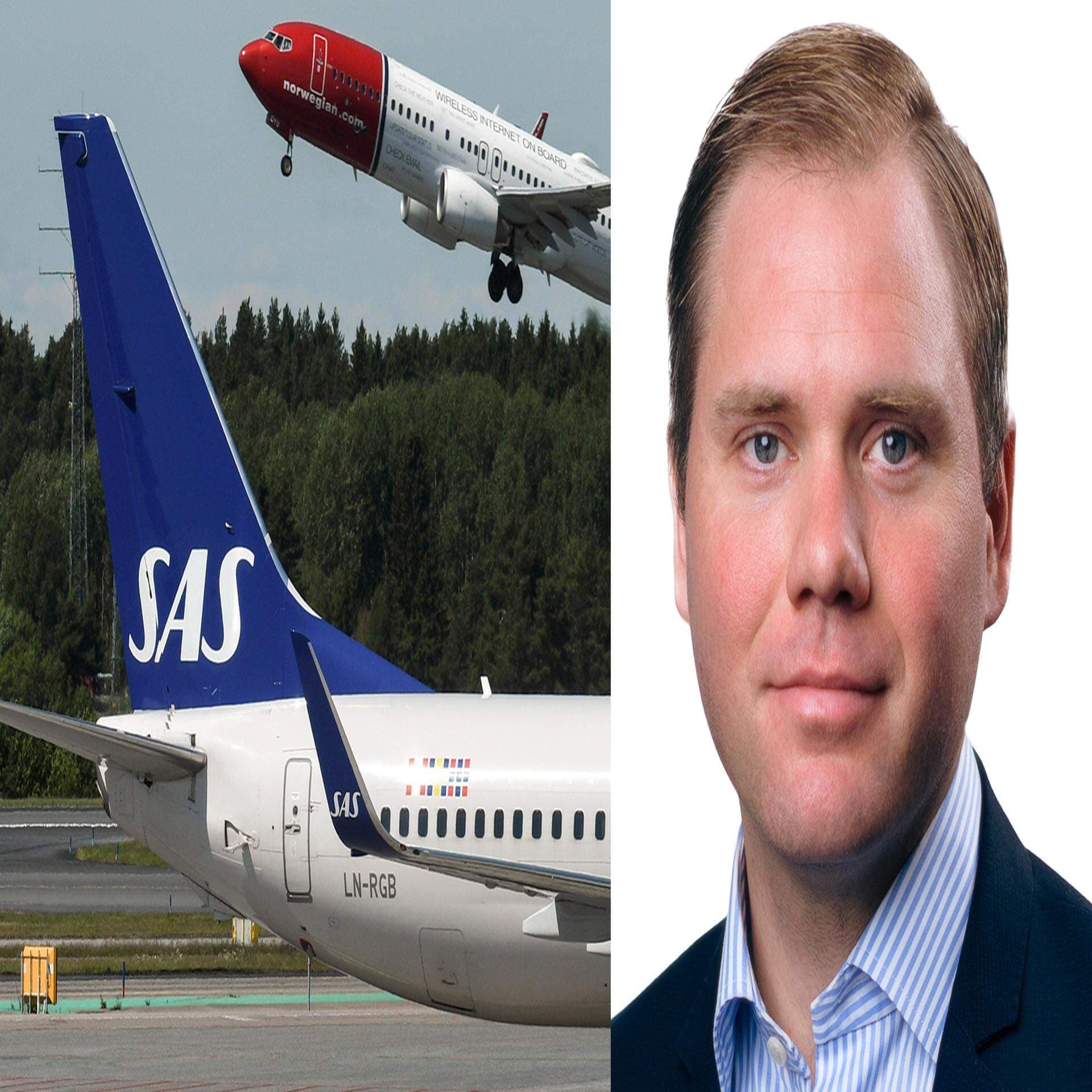 Experten Nils Paul och Arlanda flygplats.