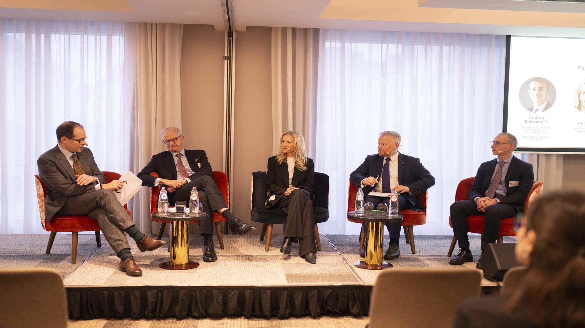 Under ett seminarium i Bryssel diskuterades hur Europas kapitalmarknad ska stärkas.