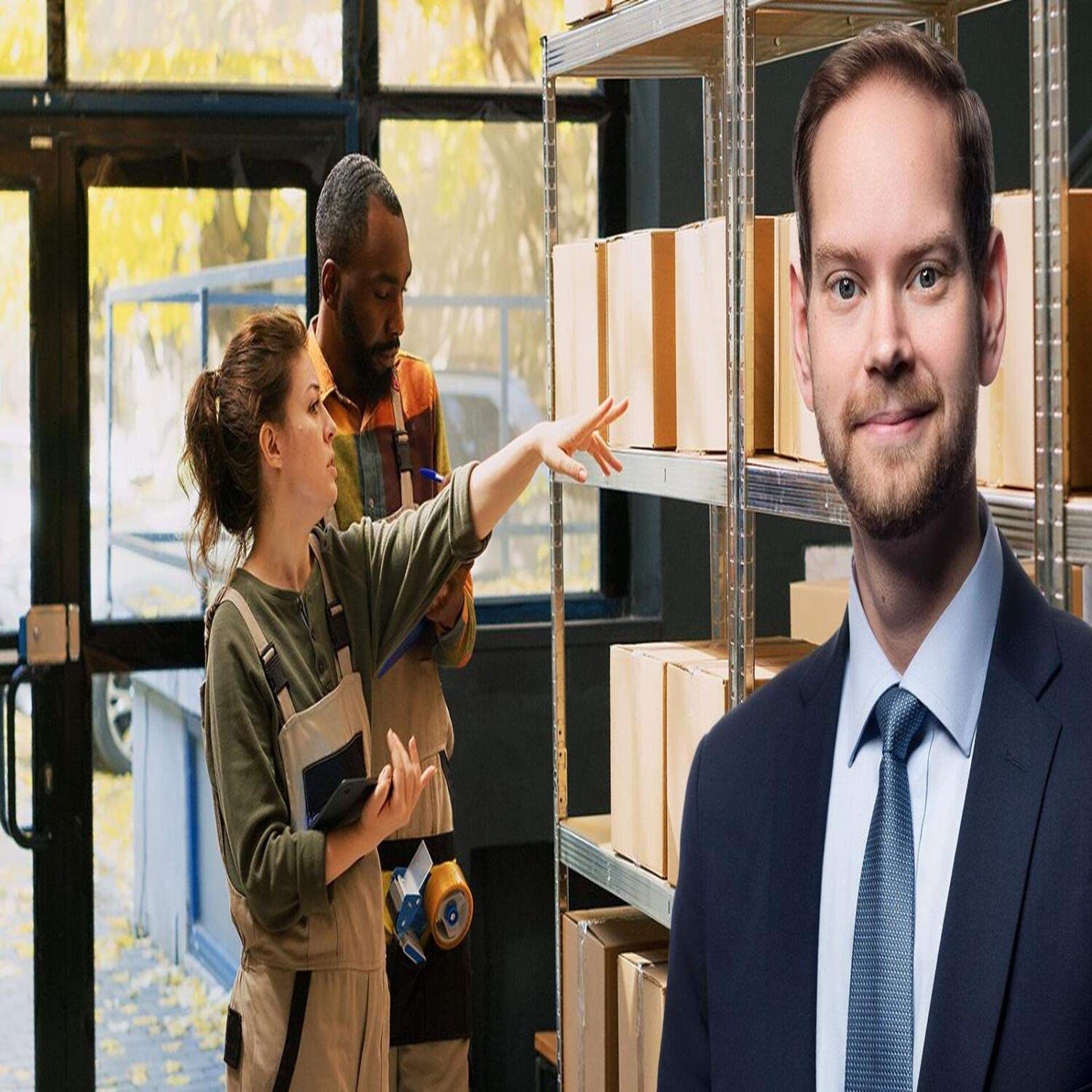 Daniel Andersson är projektledare för lokalt företagsklimat.