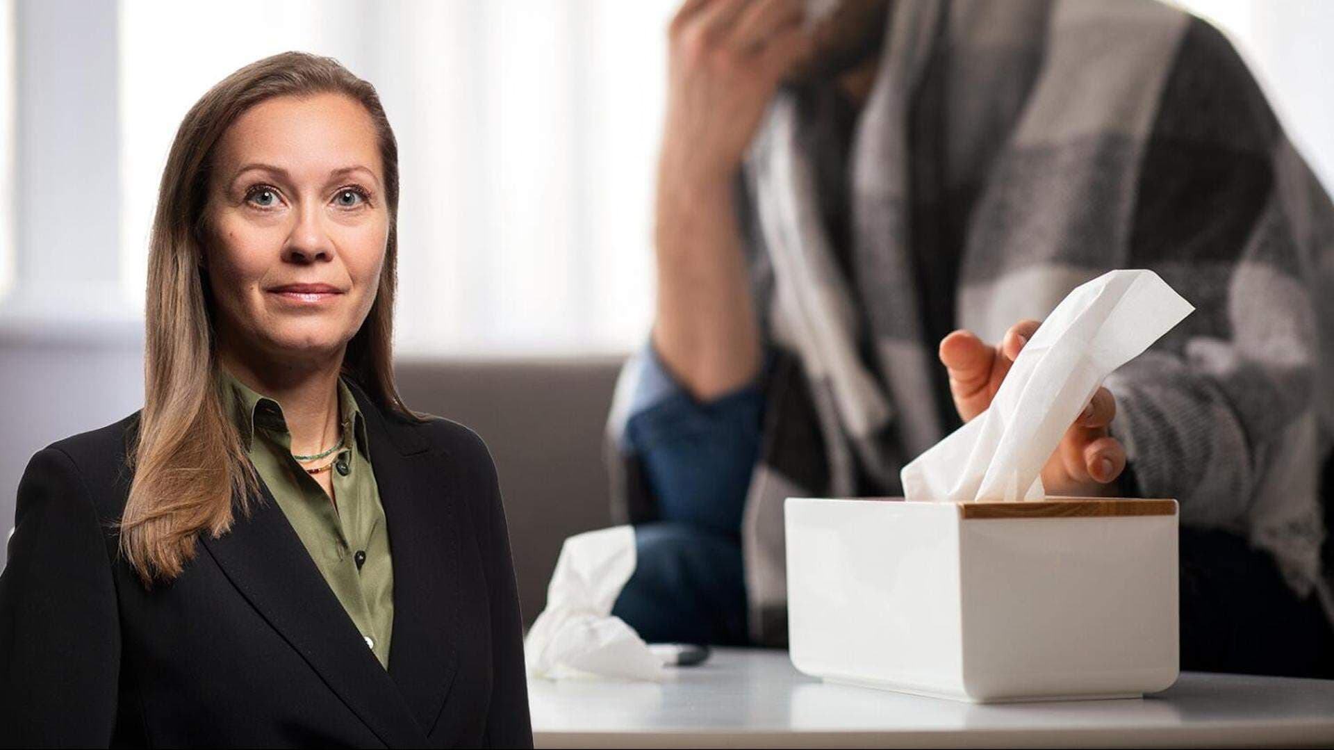 Försäkringsexperten Catharina Bäck.