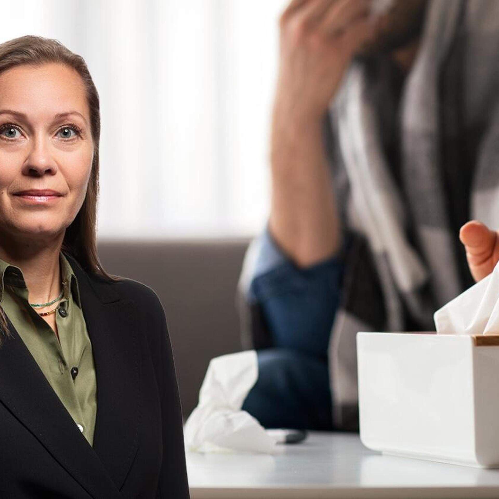 Försäkringsexperten Catharina Bäck.