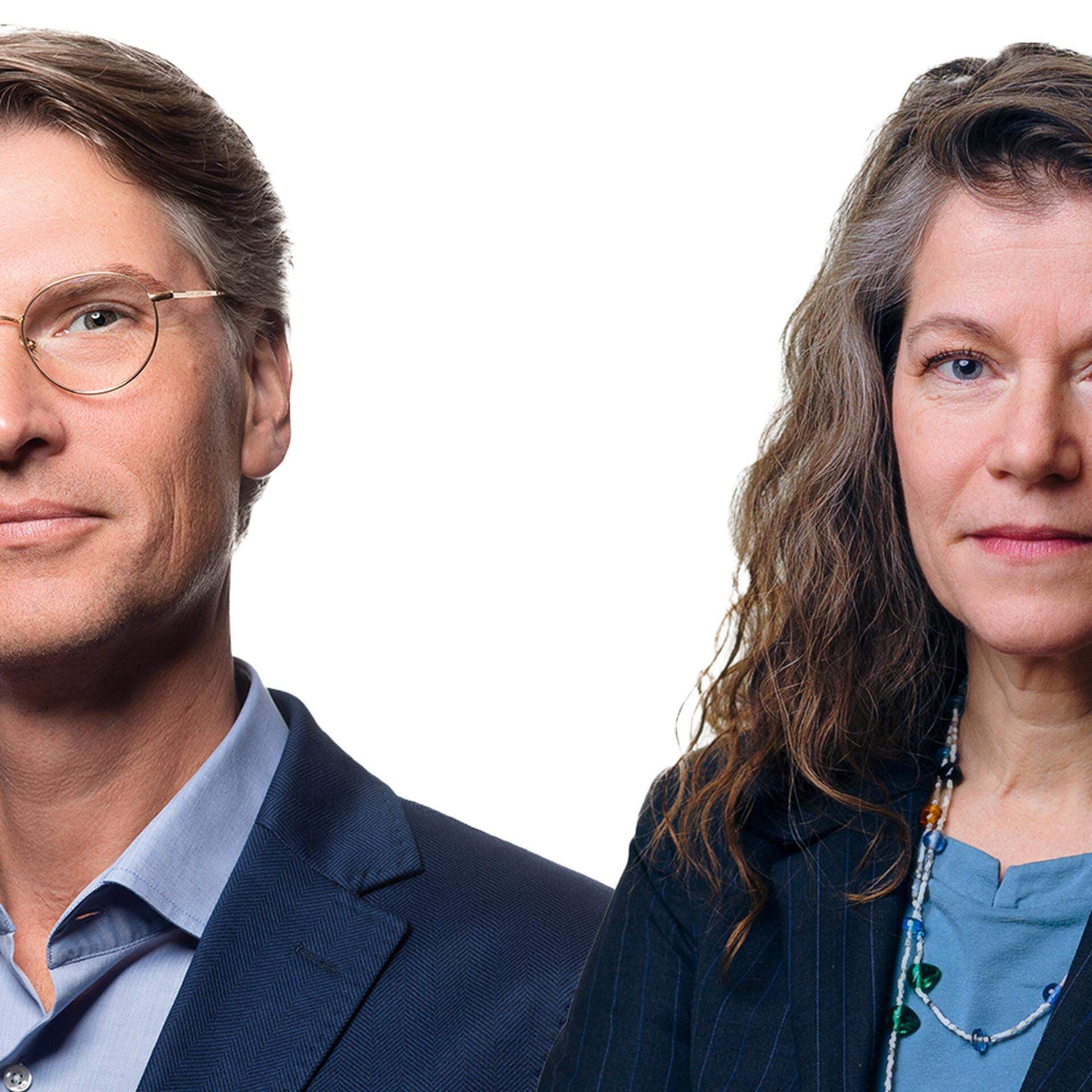 Fredrik Sjögren, policyansvarig EU-frågor, och Cemille Üstün, policyansvarig EU:s inre marknad.