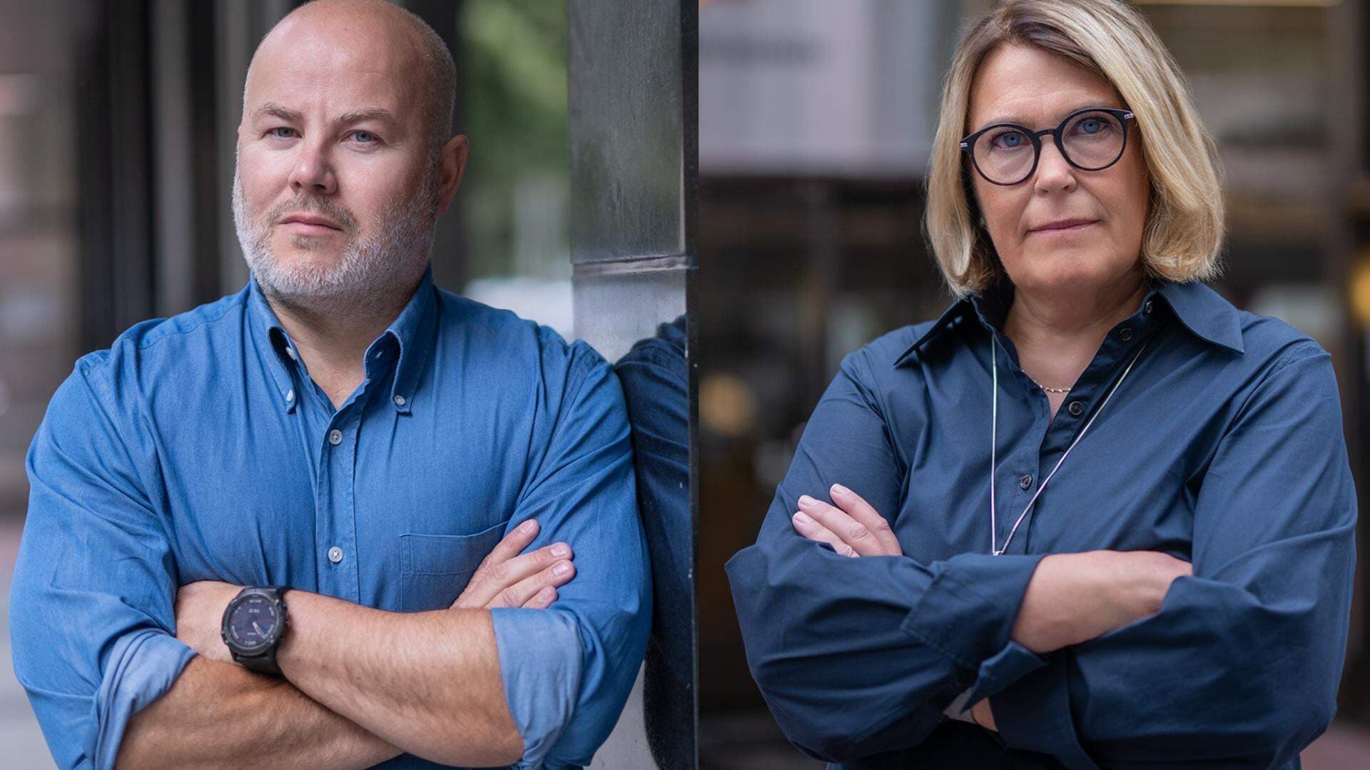 Karin Johansson, vice vd, och Sven-Olov Daunfeldt, chefsekonom.