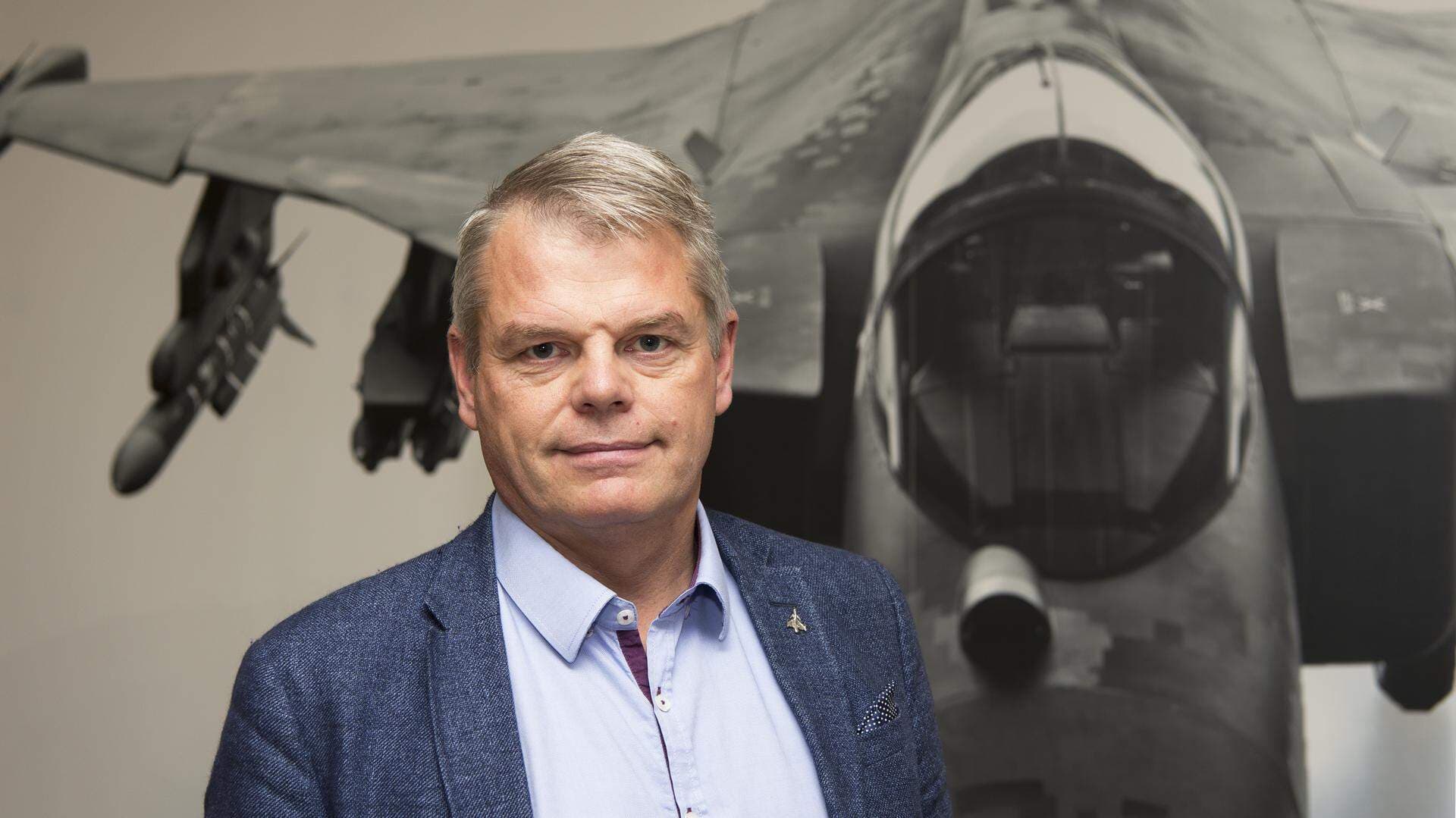 Petter Bedoire, teknikchef på SAAB.