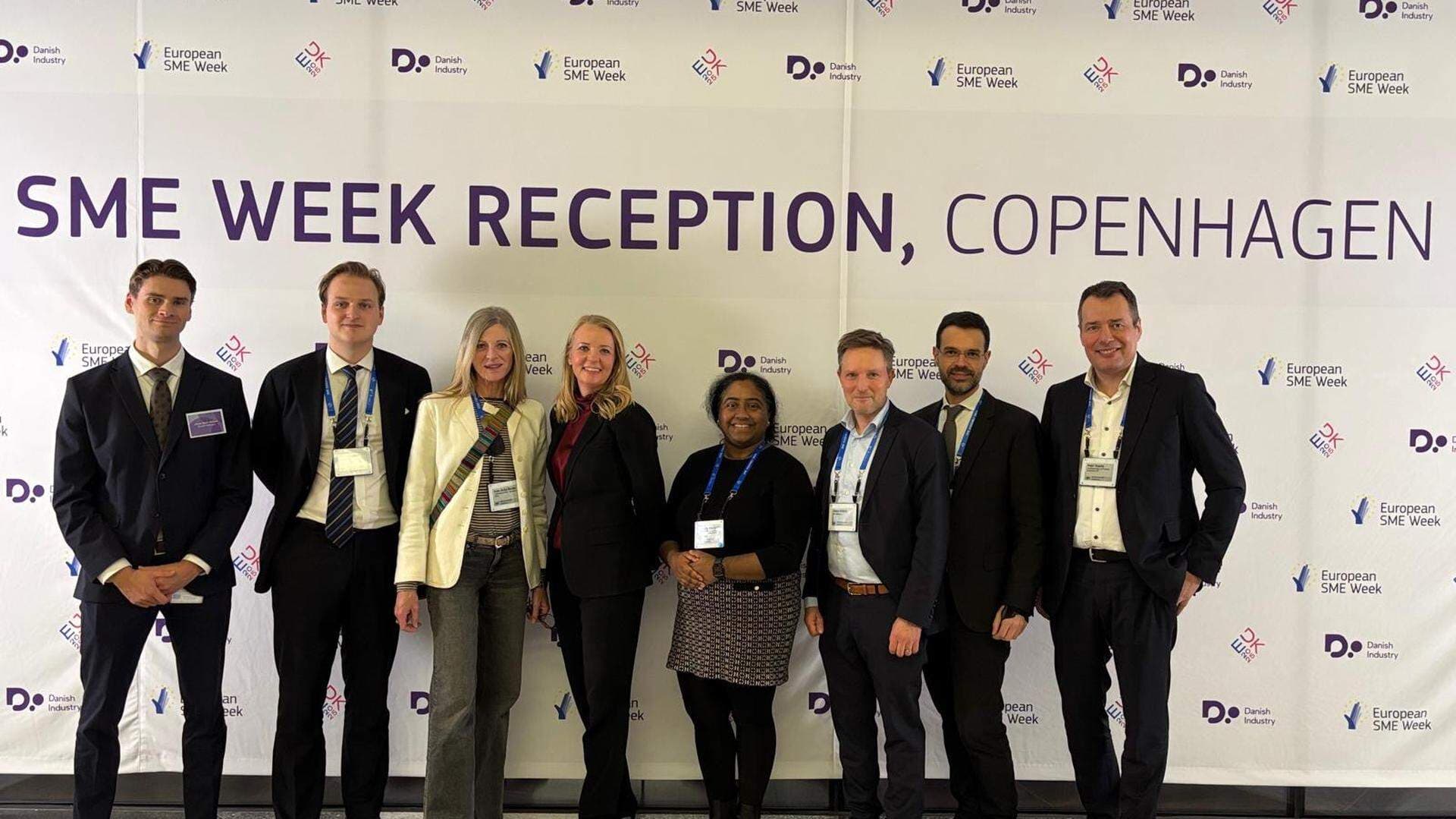 Adam Brånby deltog i november på EU:s flagskeppskonferens SME Assembley 2025 som är en del av SME Week.